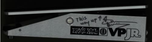 Bruce Dickinson Ernie Ball VPJR Pedal - Signed by Bruce for Oxjam memorabilia UK BRDMMER587759