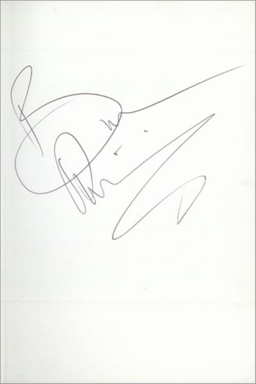 Bruce Dickinson Lord Iffy Boatrace - Autographed book US BRDBKLO499245