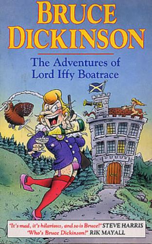 Bruce Dickinson Lord Iffy Boatrace book UK BRDBKLO186534