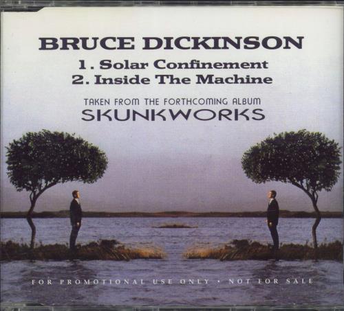 Bruce Dickinson Solar Confinement CD single (CD5 / 5") UK BRDC5SO129781
