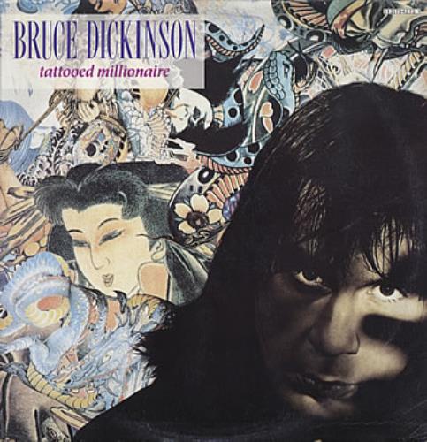 Bruce Dickinson Tattooed Millionaire vinyl LP album (LP record) Mexican BRDLPTA259052