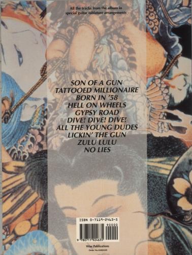 Bruce Dickinson Tattooed Millionaire book UK BRDBKTA876364