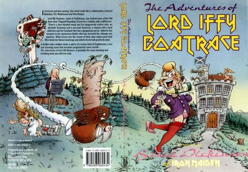Bruce Dickinson The Adventures Of Lord Iffy Boatrace - Review Copy book UK BRDBKTH482806