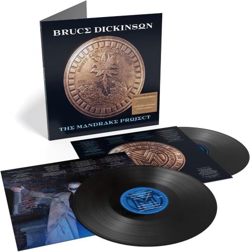Bruce Dickinson The Mandrake Project - Black Vinyl - Embossed Cover - Sealed 2-LP vinyl record set (Double LP Album) UK BRD2LTH830734