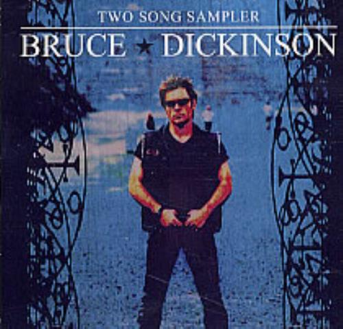 Bruce Dickinson Two Song Sampler CD-R acetate US BRDCRTW219929