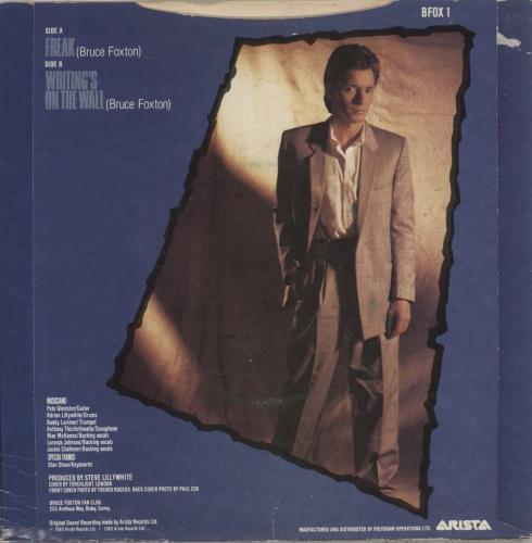 Bruce Foxton Freak 7" vinyl single (7 inch record / 45) UK BFX07FR886806