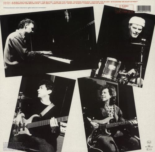 Bruce Hornsby A Night On The Town vinyl LP album (LP record) German BRHLPAN392268