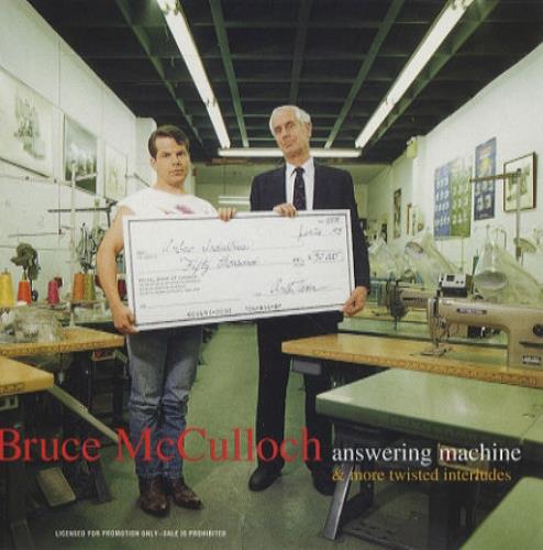 Bruce McCulloch Answering Machine & More Twisted Interludes CD single (CD5 / 5") US UCHC5AN102545