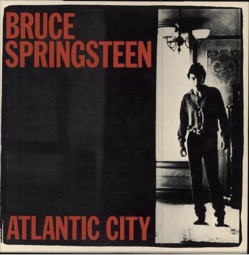 Bruce Springsteen Atlantic City - 'Standing Bruce' Sleeve 7" vinyl single (7 inch record / 45) UK SPR07AT357917
