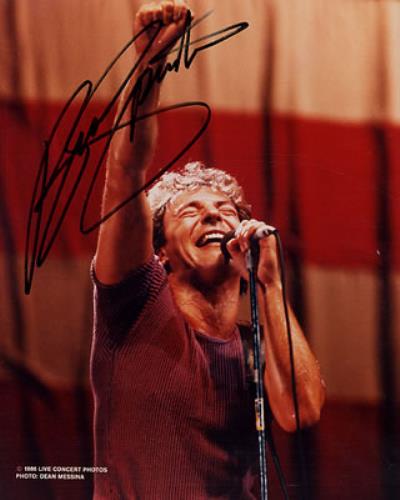 Bruce Springsteen Autographed Photograph photograph US SPRPHAU335204