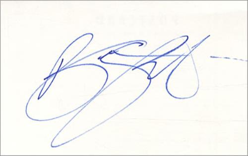 Bruce Springsteen Autographed Postcard memorabilia UK SPRMMAU330196