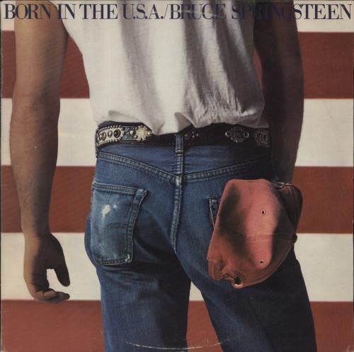 Bruce Springsteen Born In The U.S.A. vinyl LP album (LP record) Portuguese SPRLPBO878817