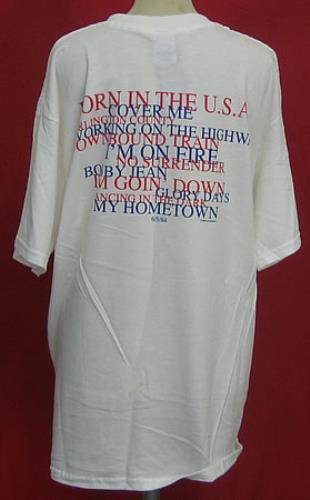 Bruce Springsteen Born In The USA T-Shirt - Large t-shirt US SPRTSBO412751