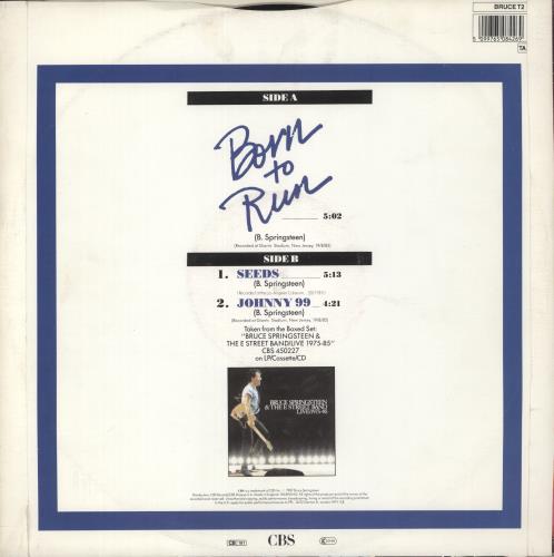 Bruce Springsteen Born To Run (Live) 12" vinyl single (12 inch record / Maxi-single) UK SPR12BO63512