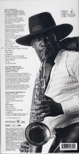 Bruce Springsteen Born To Run - 30th Anniversary Edition 3-disc CD/DVD Set UK SPR3DBO507781