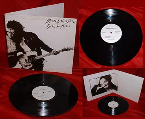 Bruce Springsteen Born To Run - Script Cover vinyl LP album (LP record) US SPRLPBO303611
