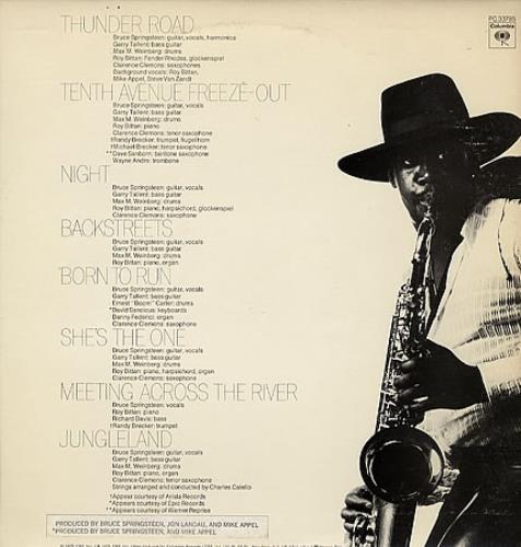 Bruce Springsteen Born to Run - Stickered vinyl LP album (LP record) US SPRLPBO348594