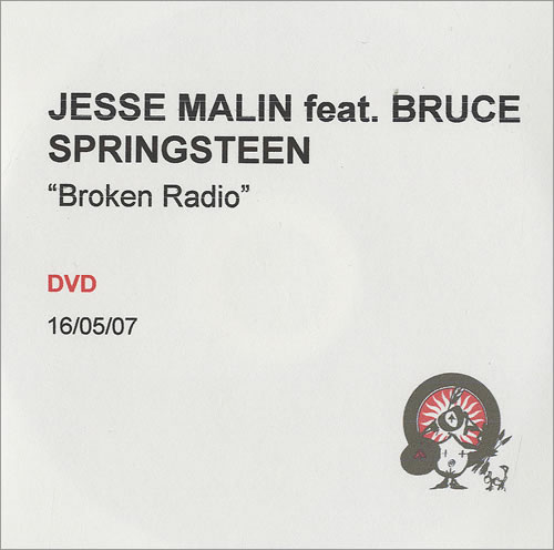 Bruce Springsteen Broken Radio promo DVD-R UK SPRDRBR491927