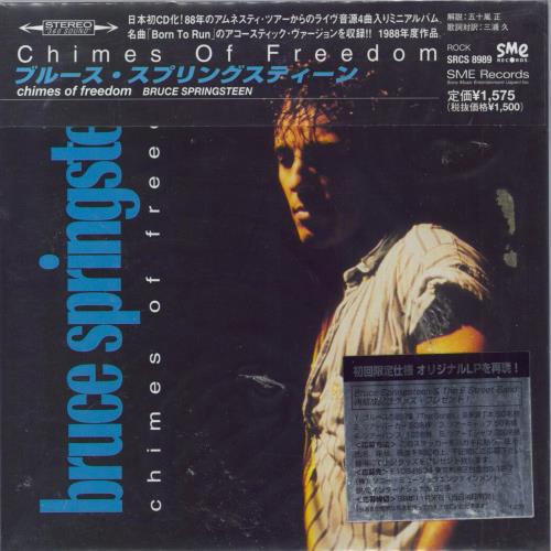 Bruce Springsteen Chimes Of Freedom CD single (CD5 / 5") Japanese SPRC5CH212687