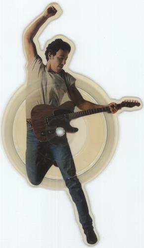 Bruce Springsteen Cover Me shaped picture disc (picture disc vinyl record) UK SPRSHCO881482