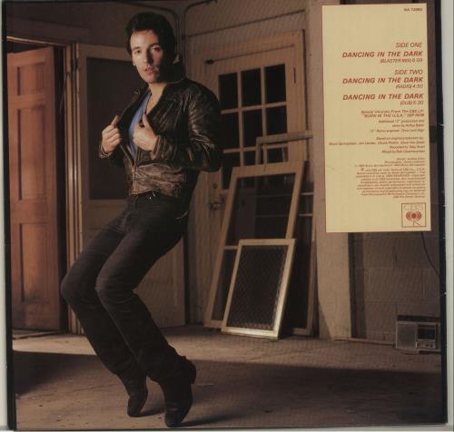 Bruce Springsteen Dancing In The Dark 12" vinyl single (12 inch record / Maxi-single) Australian SPR12DA656107