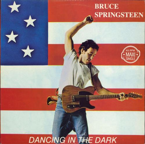 Bruce Springsteen Dancing In The Dark 12" vinyl single (12 inch record / Maxi-single) Portugese SPR12DA772503