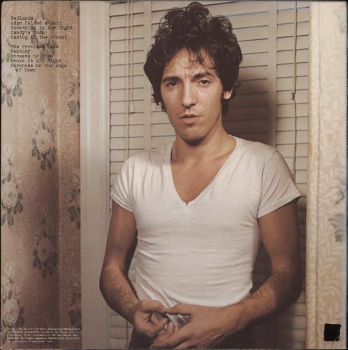 Bruce Springsteen Darkness On the Edge Of Town - VG vinyl LP album (LP record) US SPRLPDA867401