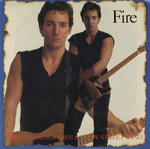 Bruce Springsteen Fire 7" vinyl single (7 inch record / 45) US SPR07FI50275