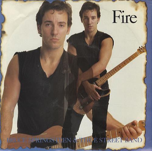 Bruce Springsteen Fire 7" vinyl single (7 inch record / 45) US SPR07FI58872