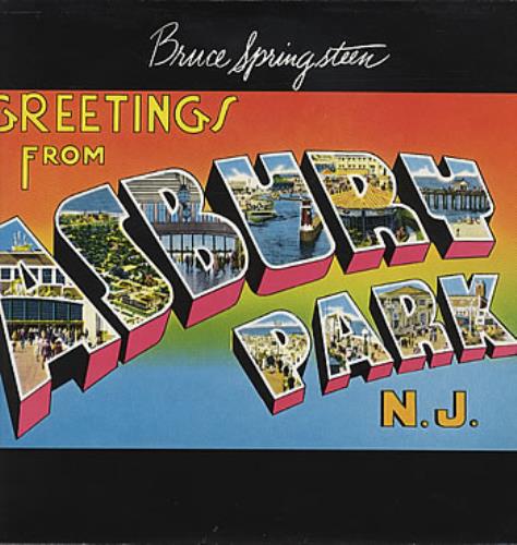 Bruce Springsteen Greetings From Asbury Park N.J. vinyl LP album (LP record) US SPRLPGR339486