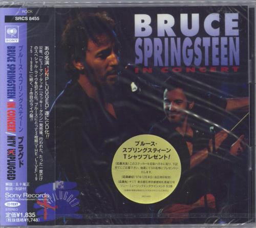 Bruce Springsteen In Concert / MTV Plugged - Sealed CD album (CDLP) Japanese SPRCDIN681348