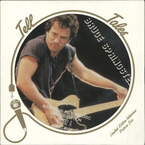 Bruce Springsteen Interview Picture Disc + Sleeve picture disc LP (vinyl picture disc album) UK SPRPDIN334717
