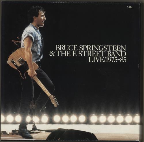 Bruce Springsteen Live 1975-1985 - EX Vinyl Box Set UK SPRVXLI283030