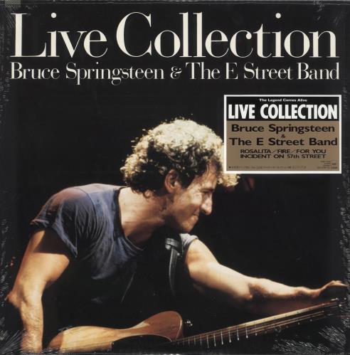 Bruce Springsteen Live Collection - Sealed 12" vinyl single (12 inch record / Maxi-single) Japanese SPR12LI333379
