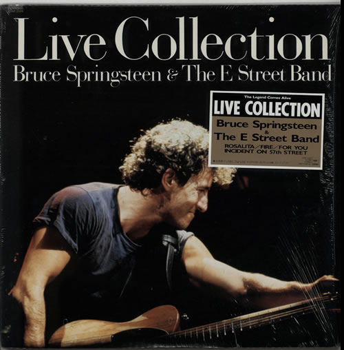 Bruce Springsteen Live Collection EP 12" vinyl single (12 inch record / Maxi-single) Japanese SPR12LI472240