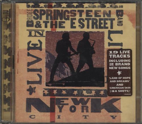 Bruce Springsteen Live In N.Y.C. 2 CD album set (Double CD) European SPR2CLI179984