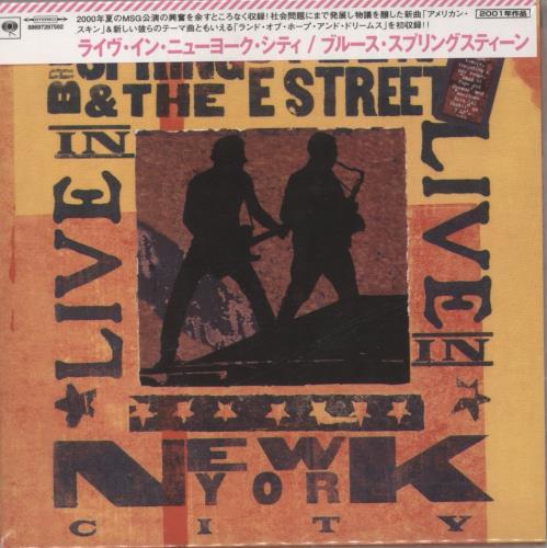 Bruce Springsteen Live In New York City 2 CD album set (Double CD) UK SPR2CLI435410