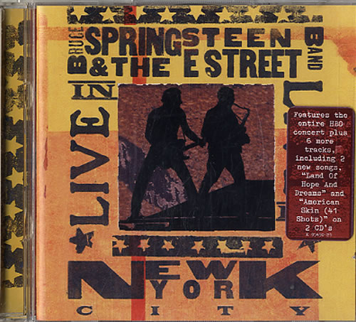Bruce Springsteen Live In New York City 2 CD album set (Double CD) UK SPR2CLI620270