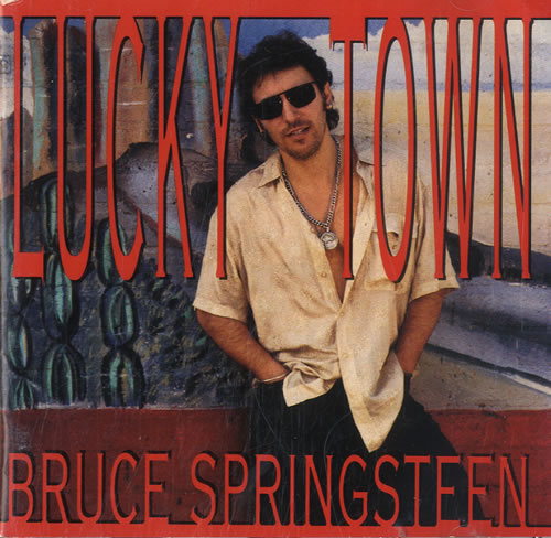 Bruce Springsteen Lucky Town CD album (CDLP) Japanese SPRCDLU603902