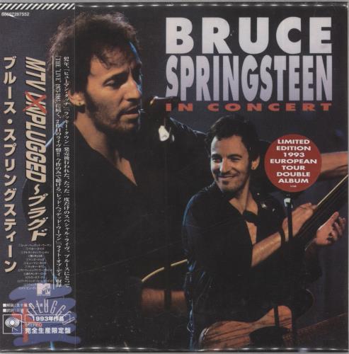 Bruce Springsteen MTV Plugged CD album (CDLP) UK SPRCDMT632273