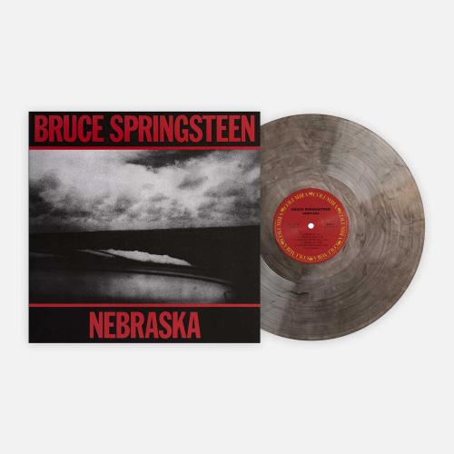 Bruce Springsteen Nebraska - Black Smoke Vinyl 180 Gram + Art Print vinyl LP album (LP record) UK SPRLPNE849901