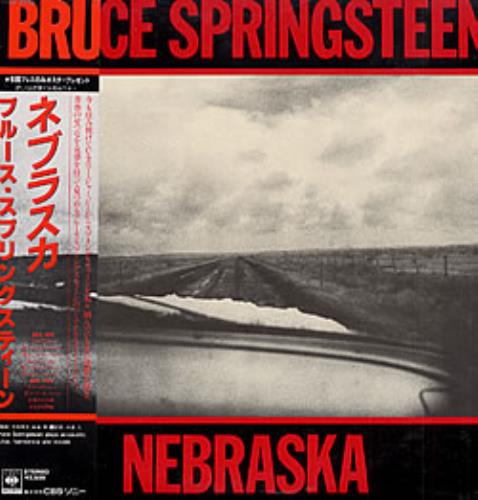 Bruce Springsteen Nebraska vinyl LP album (LP record) Japanese SPRLPNE213742
