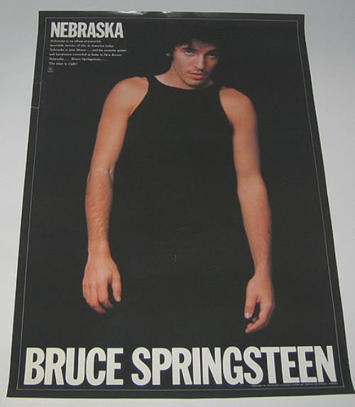 Bruce Springsteen Nebraska poster Japanese SPRPONE351491