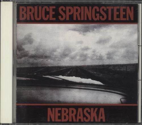 Bruce Springsteen Nebraska CD album (CDLP) Japanese SPRCDNE85815