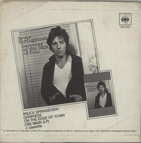 Bruce Springsteen Prove It All Night - EX 7" vinyl single (7 inch record / 45) Italian SPR07PR06592