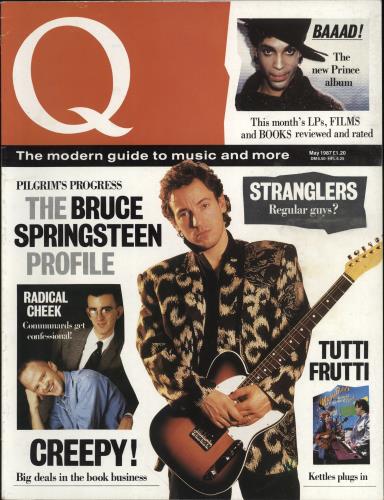 Bruce Springsteen Q Magazine magazine UK SPRMAQM777064