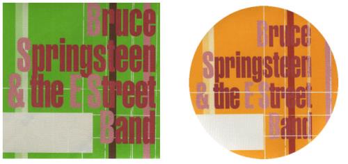 Bruce Springsteen Reunion Tour Passes tour pass US SPRTPRE430036