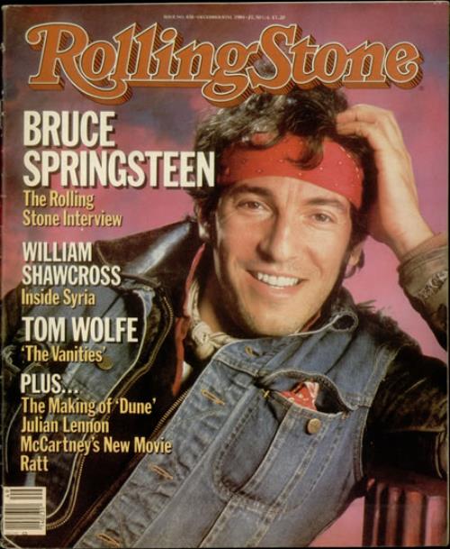 Bruce Springsteen Rolling Stone magazine US SPRMARO540843