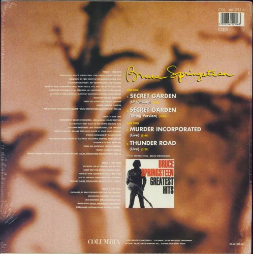 Bruce Springsteen Secret Garden - Sealed 12" vinyl single (12 inch record / Maxi-single) Dutch SPR12SE785736