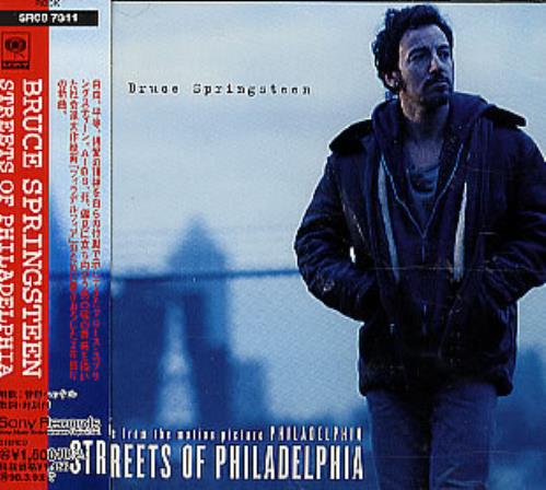Bruce Springsteen Streets Of Philadelphia CD single (CD5 / 5") Japanese SPRC5ST291986